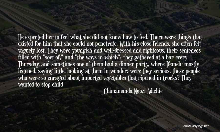 A Party With Friends Quotes By Chimamanda Ngozi Adichie A Party With Friends Quotes By Chimamanda Ngozi Adichie