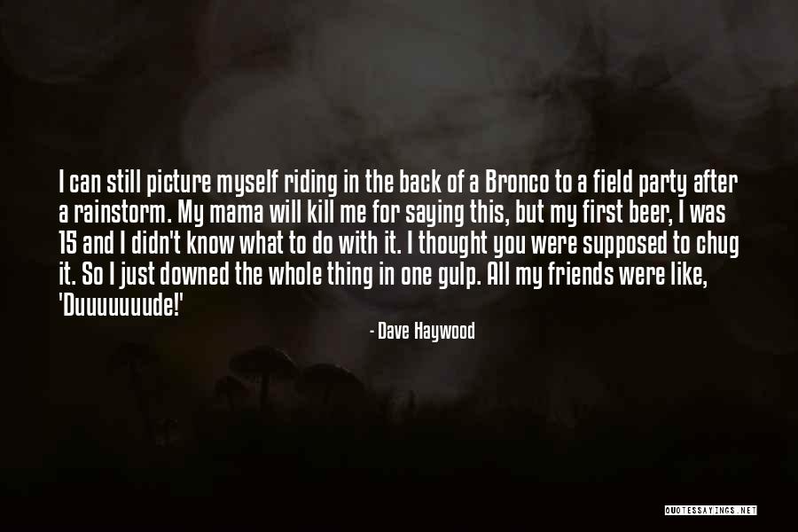 A Party With Friends Quotes By Dave Haywood A Party With Friends Quotes By Dave Haywood
