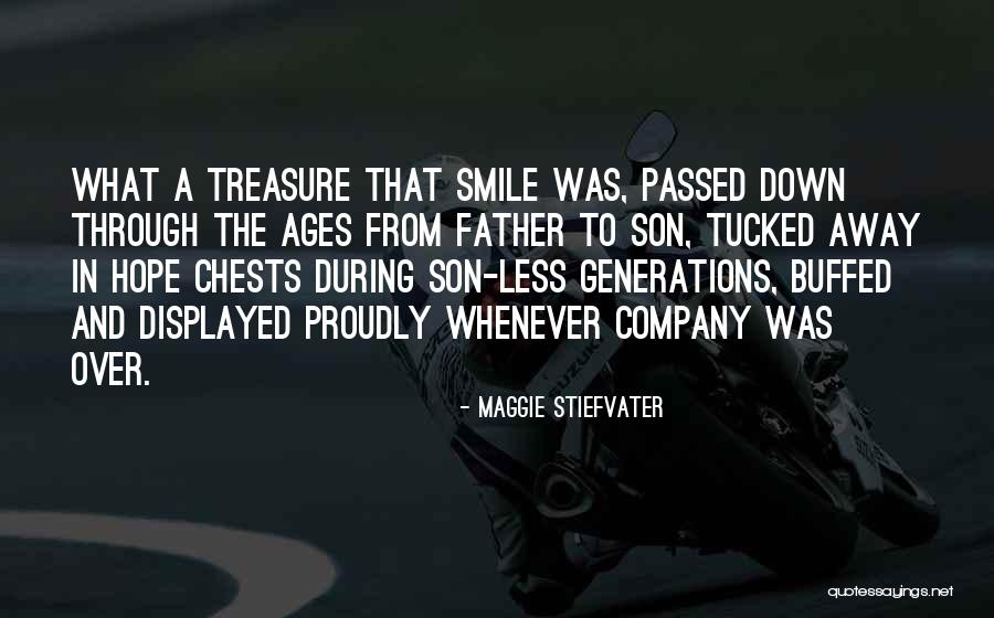 A Passed Away Father Quotes By Maggie Stiefvater