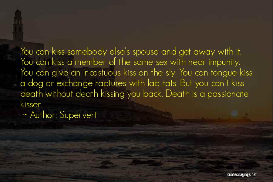 A Passionate Kiss Quotes By Supervert