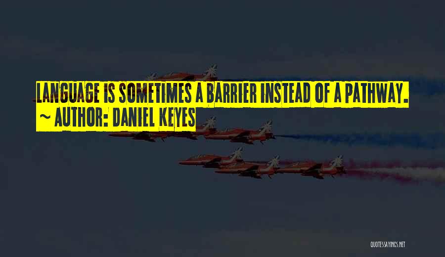 A Pathway Quotes By Daniel Keyes