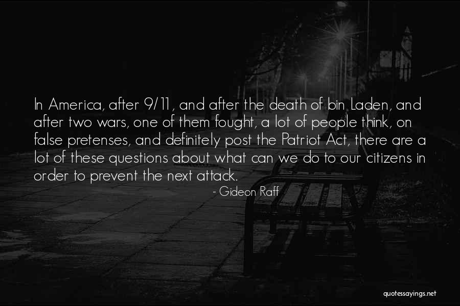 A Patriot Quotes By Gideon Raff