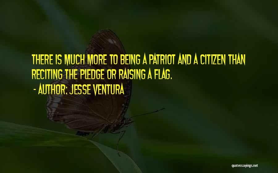 A Patriot Quotes By Jesse Ventura
