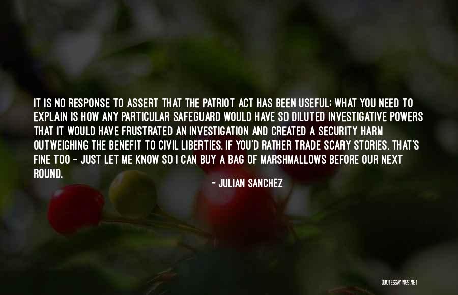 A Patriot Quotes By Julian Sanchez