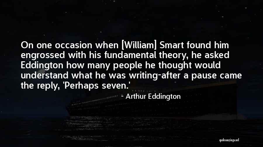 A Pause Quotes By Arthur Eddington A Pause Quotes By Arthur Eddington
