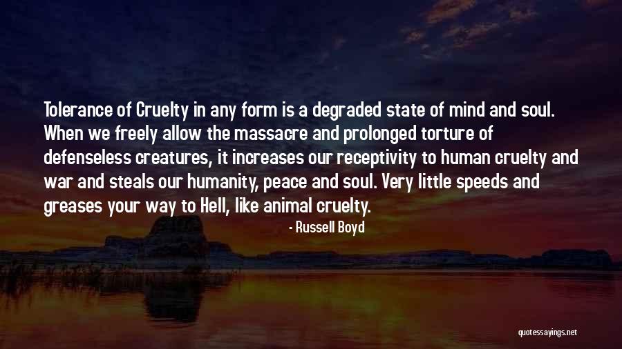 A Peace Of Mind Quotes By Russell Boyd A Peace Of Mind Quotes By Russell Boyd