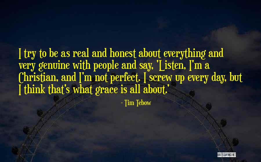 A Perfect Day Quotes By Tim Tebow