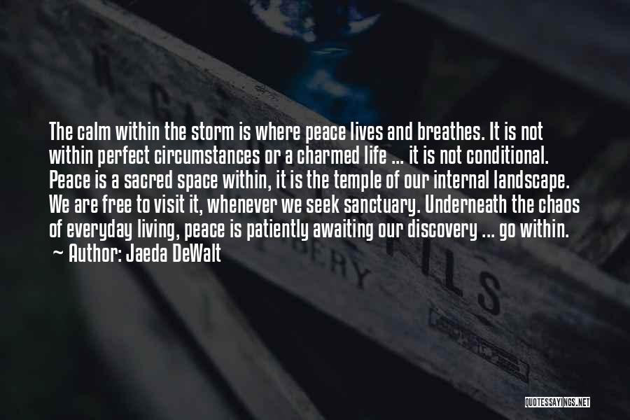 A Perfect Storm Quotes By Jaeda DeWalt