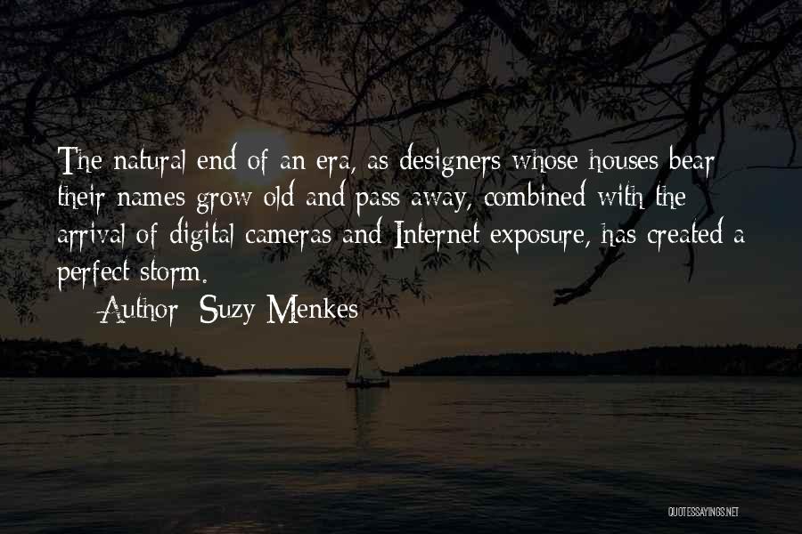 A Perfect Storm Quotes By Suzy Menkes