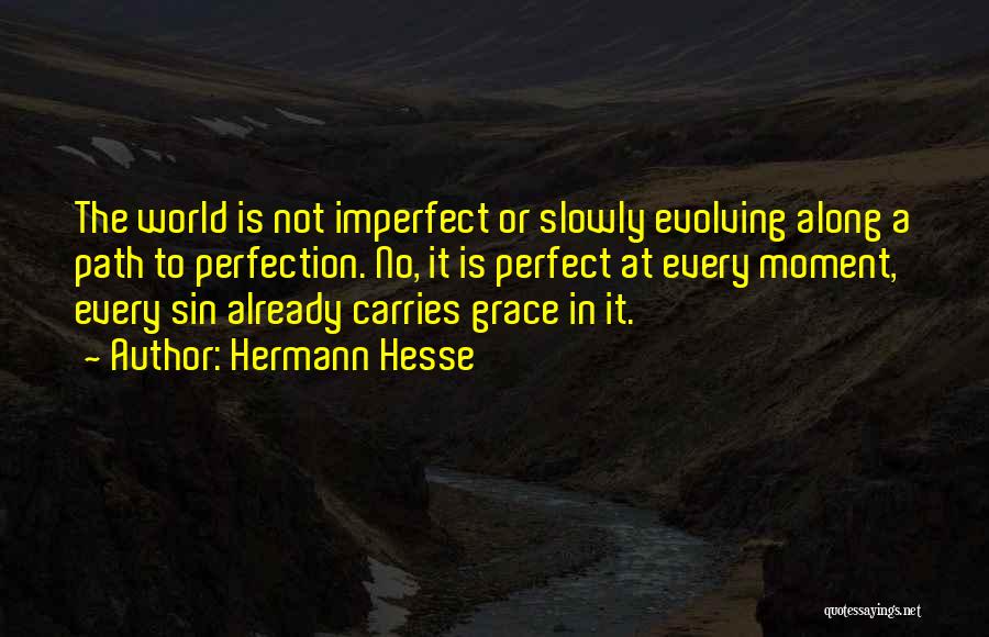 A Perfect World Quotes By Hermann Hesse