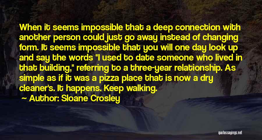 A Person Changing Quotes By Sloane Crosley