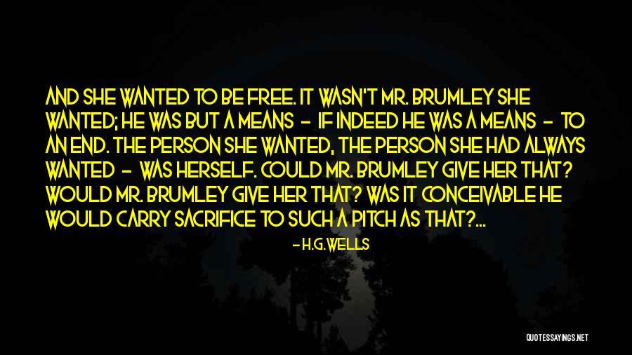 A Person Quotes By H.G.Wells A Person Quotes By H.G.Wells