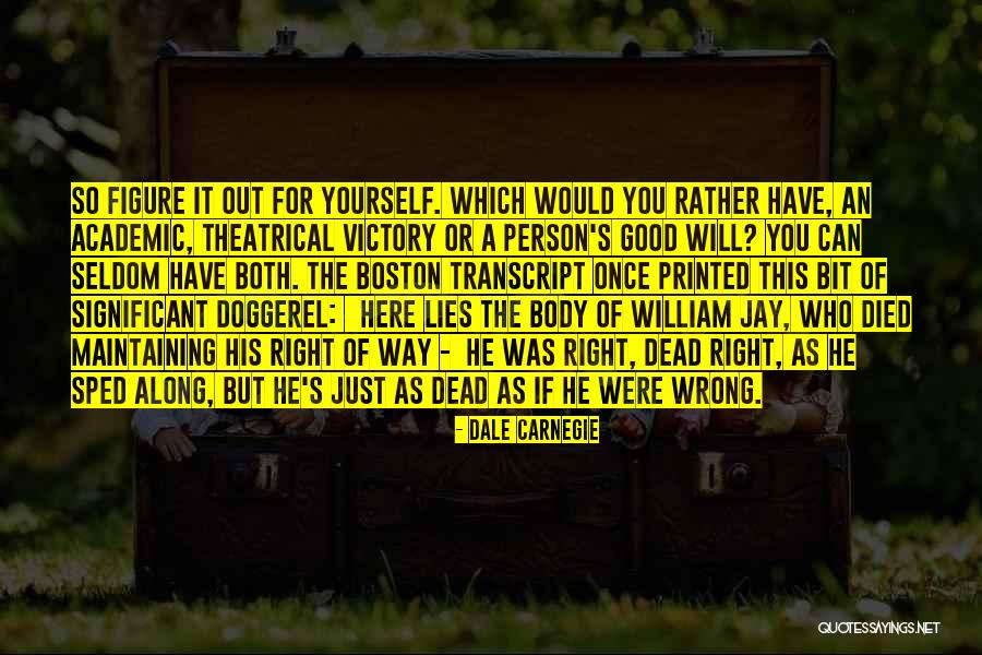 A Person Who Died Quotes By Dale Carnegie A Person Who Died Quotes By Dale Carnegie