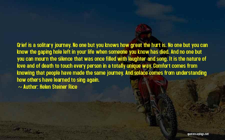 A Person Who Has Died Quotes By Helen Steiner Rice