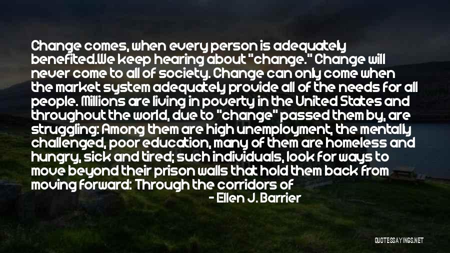 A Person Who Is Sick Quotes By Ellen J. Barrier