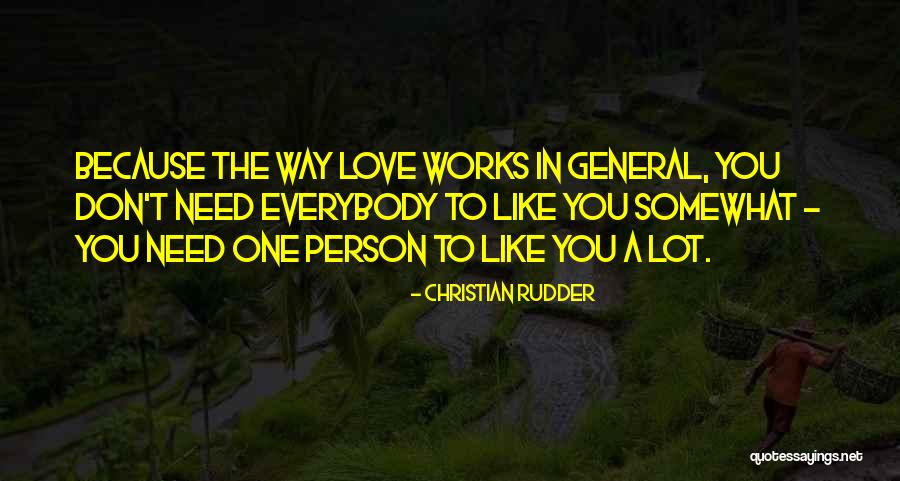 A Person You Don't Like Quotes By Christian Rudder