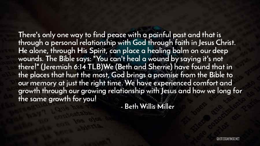 A Personal Relationship With Jesus Quotes By Beth Willis Miller