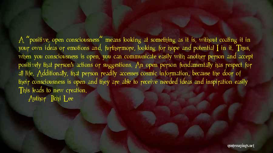 A Person's Actions Quotes By Ilchi Lee