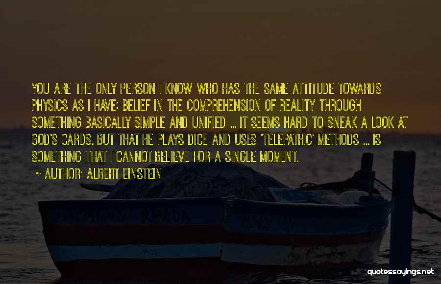 A Person's Attitude Quotes By Albert Einstein