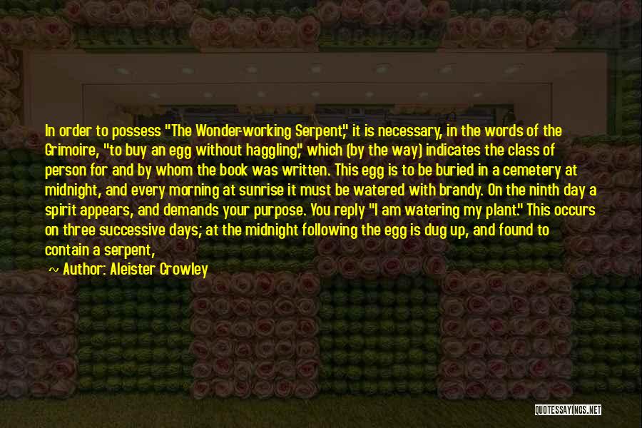 A Person's Name Quotes By Aleister Crowley