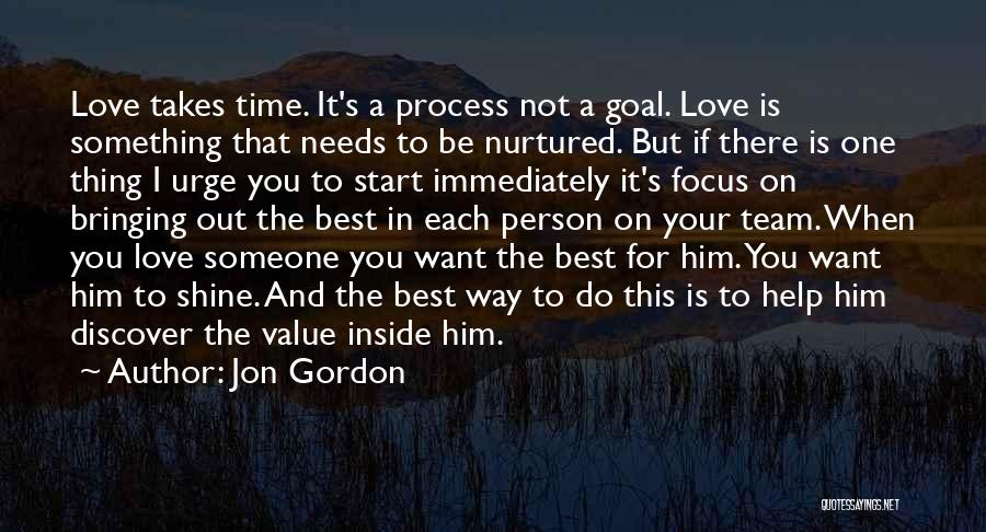 A Person's Value Quotes By Jon Gordon