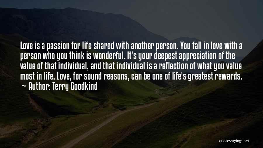 A Person's Value Quotes By Terry Goodkind