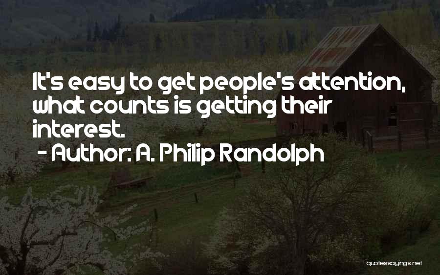 A. Philip Randolph Quotes 210814