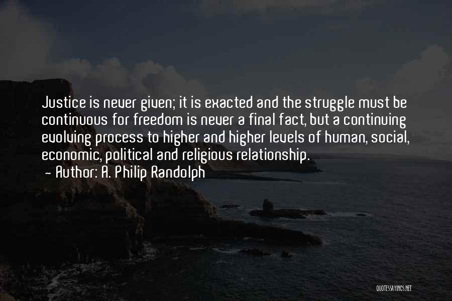 A. Philip Randolph Quotes 442294