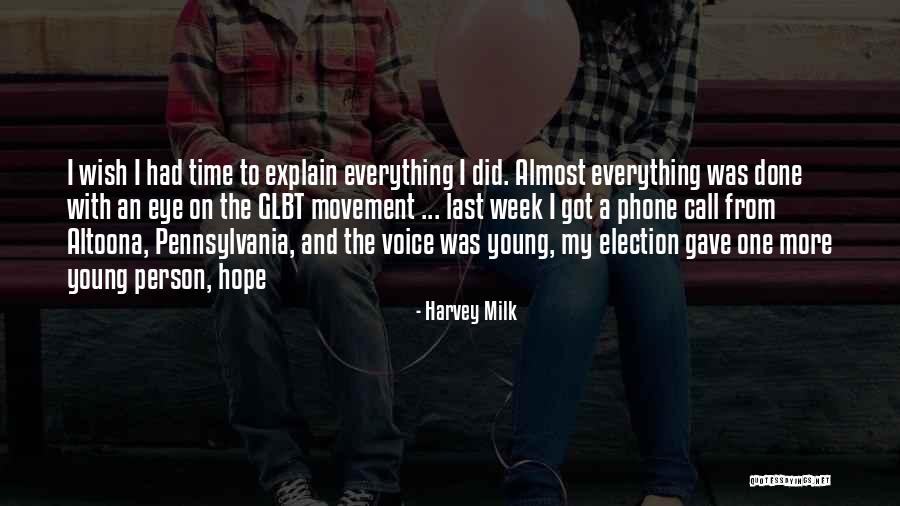 A Phone Call Quotes By Harvey Milk A Phone Call Quotes By Harvey Milk