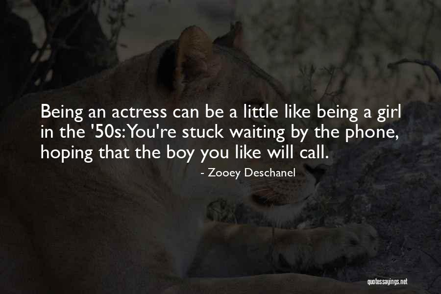 A Phone Call Quotes By Zooey Deschanel A Phone Call Quotes By Zooey Deschanel