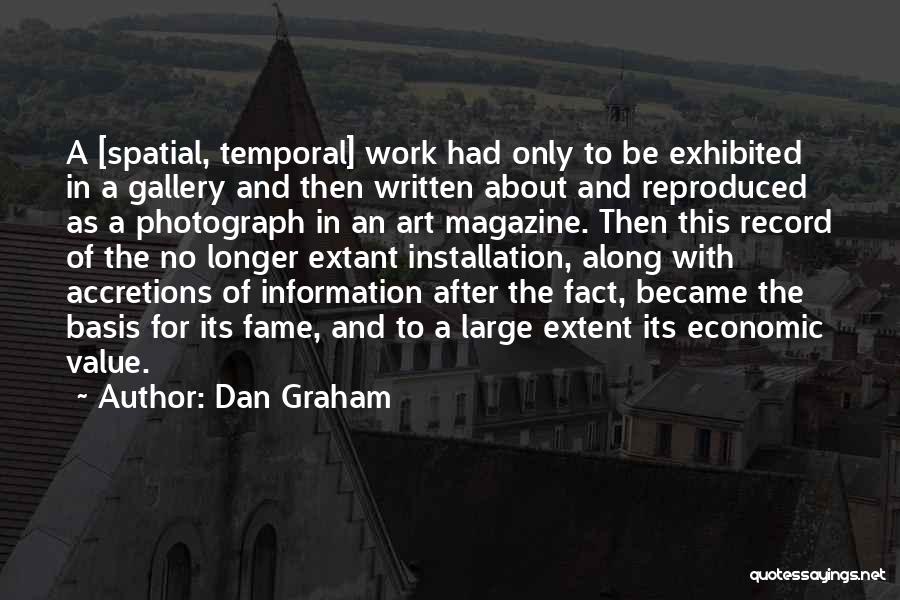 A Photograph Quotes By Dan Graham