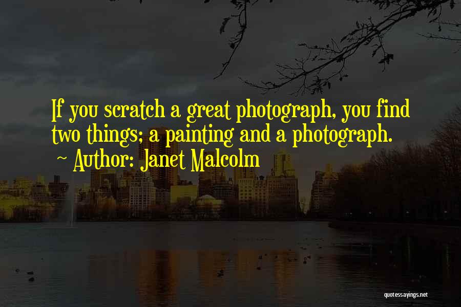 A Photograph Quotes By Janet Malcolm