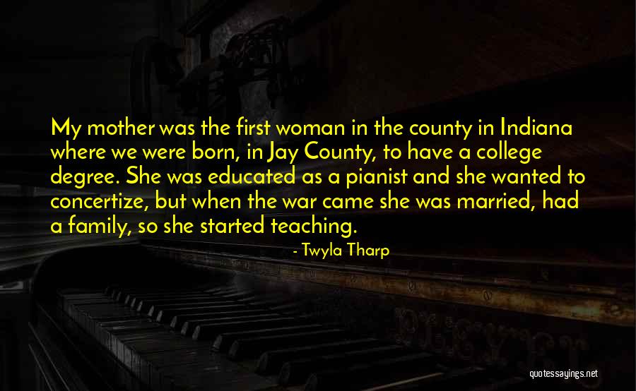 A Pianist Quotes By Twyla Tharp A Pianist Quotes By Twyla Tharp