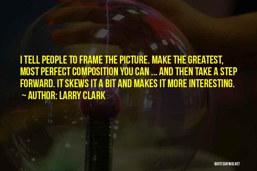 A Picture Frame Quotes By Larry Clark