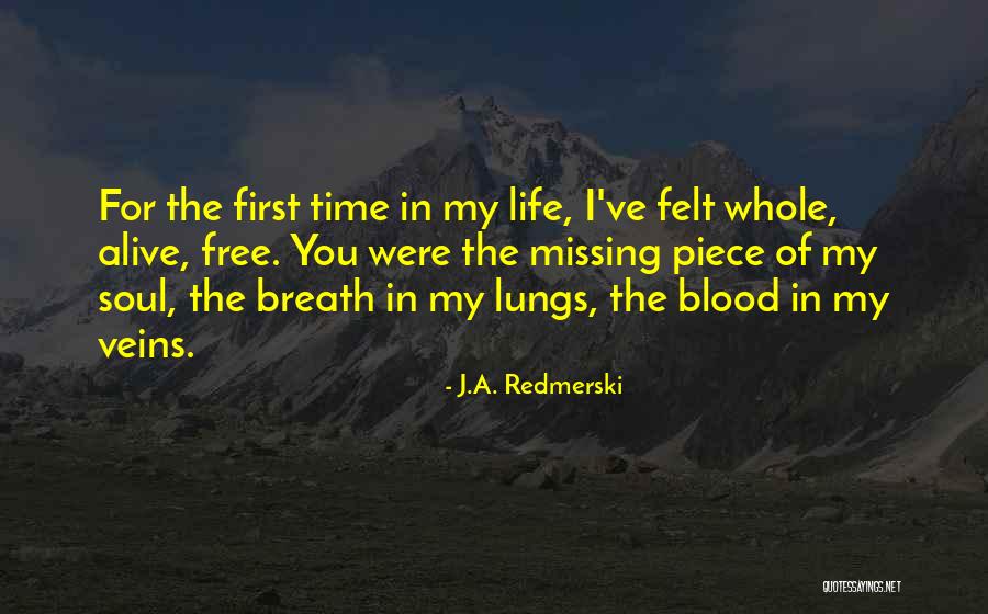 A Piece Missing Quotes By J.A. Redmerski