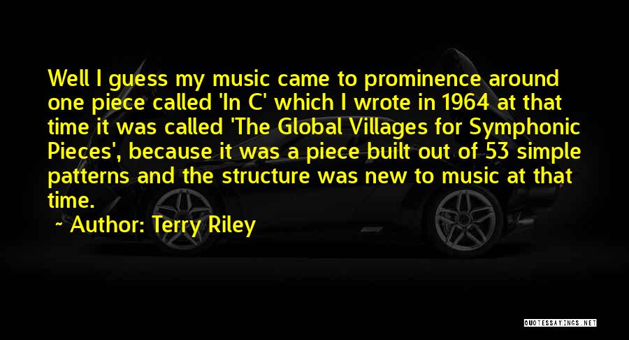 A Piece Of Me Is Gone Quotes By Terry Riley