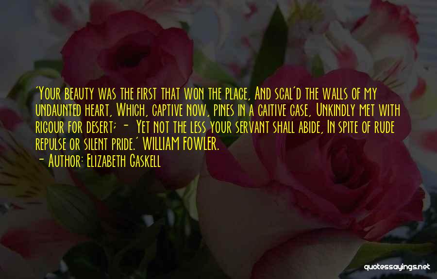 A Place In Your Heart Quotes By Elizabeth Gaskell