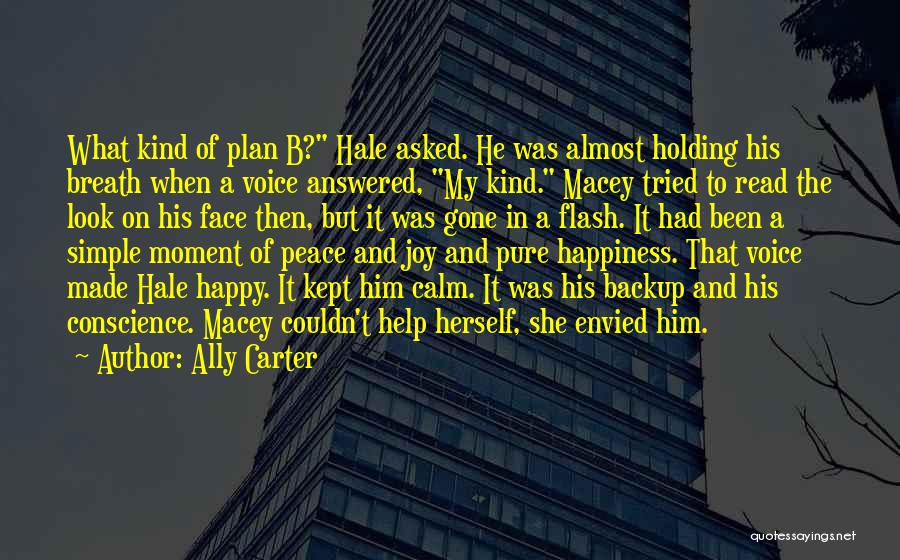 A Plan B Quotes By Ally Carter A Plan B Quotes By Ally Carter