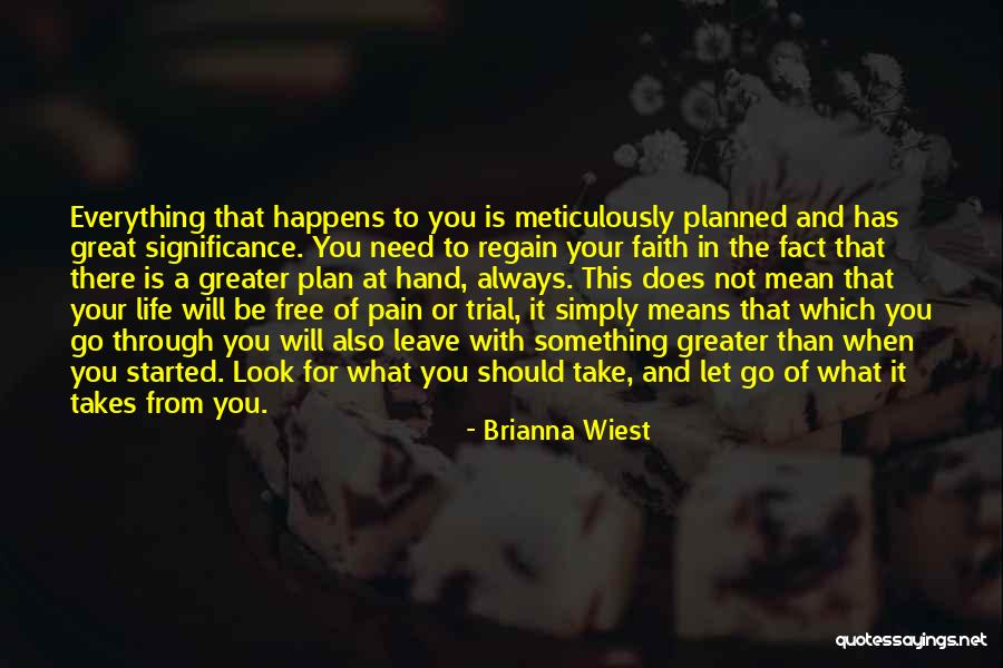 A Plan For Life Quotes By Brianna Wiest A Plan For Life Quotes By Brianna Wiest