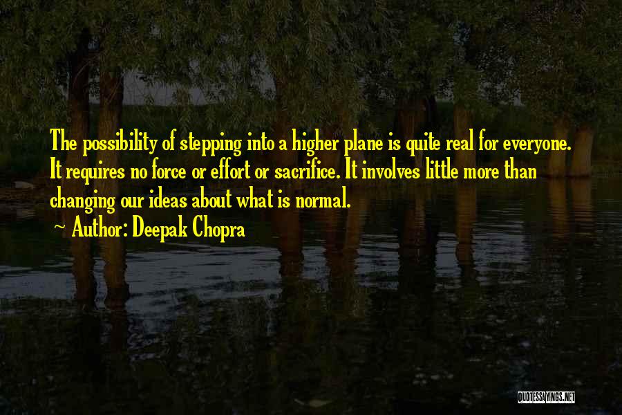 A Plane Quotes By Deepak Chopra