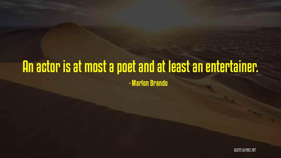 A Poet Quotes By Marlon Brando A Poet Quotes By Marlon Brando