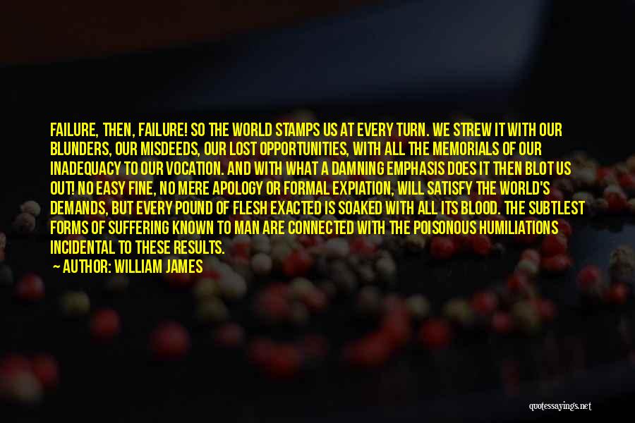 A Pound Of Flesh Quotes By William James