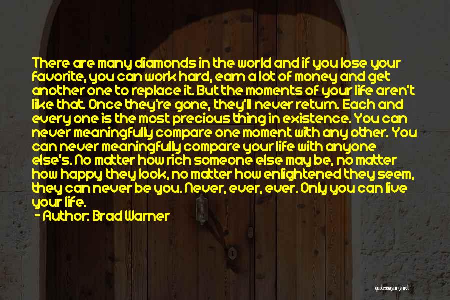 A Precious Moment Quotes By Brad Warner