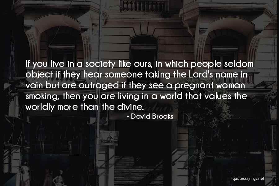 A Pregnant Woman Quotes By David Brooks