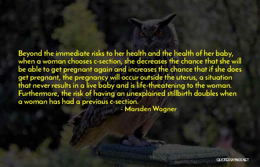 A Pregnant Woman Quotes By Marsden Wagner A Pregnant Woman Quotes By Marsden Wagner
