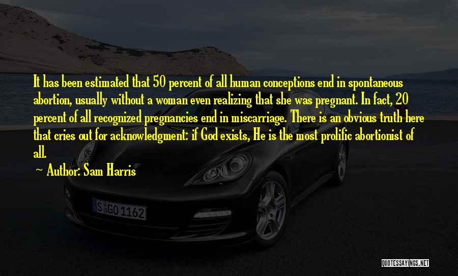 A Pregnant Woman Quotes By Sam Harris