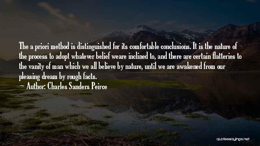 A Priori Quotes By Charles Sanders Peirce