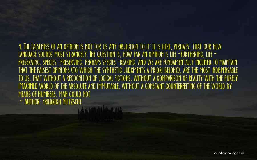 A Priori Quotes By Friedrich Nietzsche