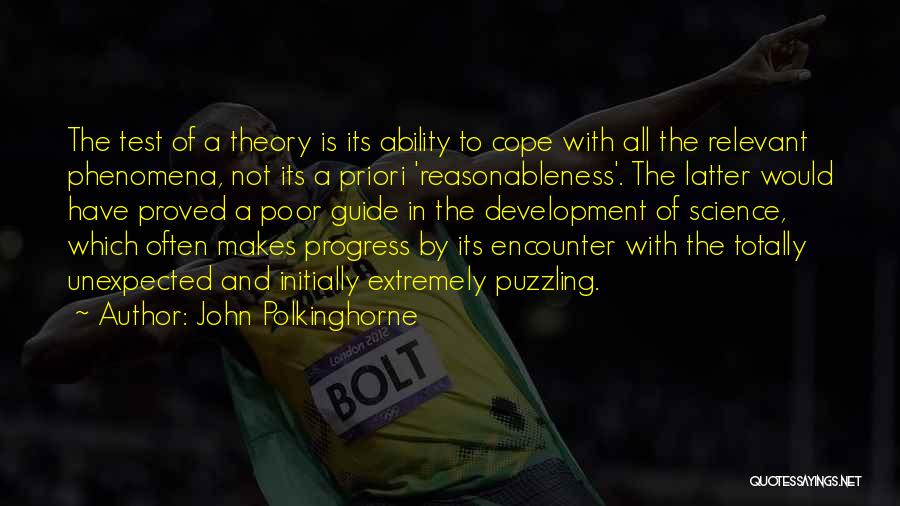 A Priori Quotes By John Polkinghorne