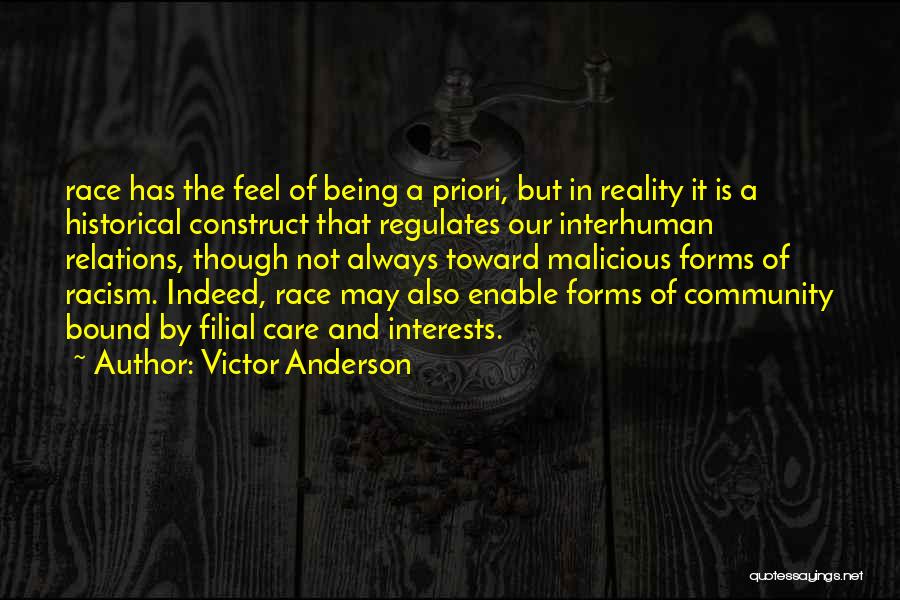 A Priori Quotes By Victor Anderson